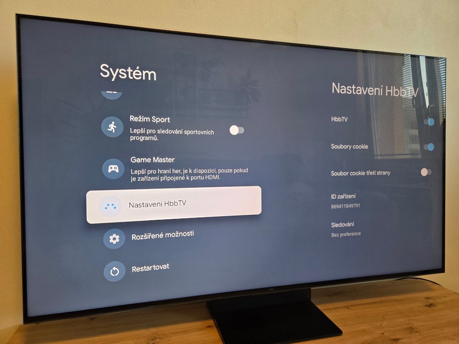 Chytrá televize TCL C7K