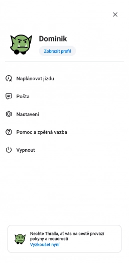 Cesta k Thrallovi vede skrze nastavení nebo vyskakovací okno
