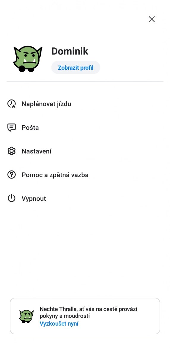 Cesta k Thrallovi vede skrze nastavení nebo vyskakovací okno