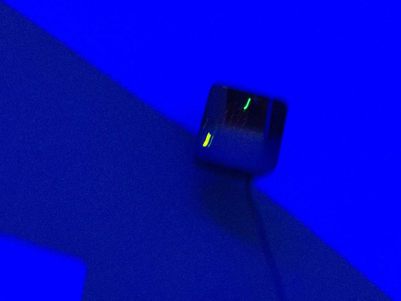 Jeden ze senzorů pro HTC Vive.