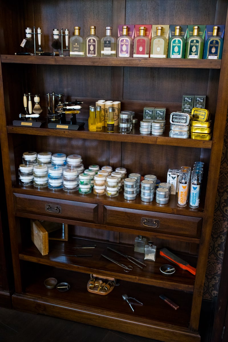 Exkluzivní služby i interiéry, to jsou salony Gentlemen Brothers