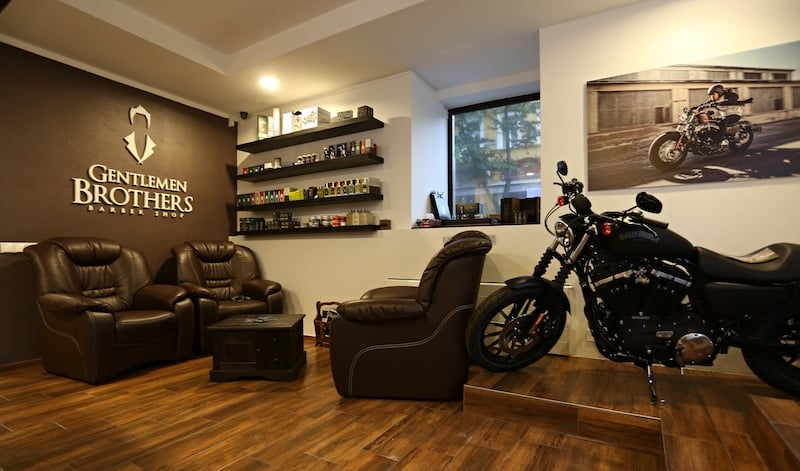 Exkluzivní služby i interiéry, to jsou salony Gentlemen Brothers