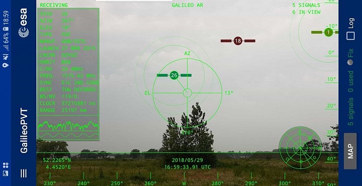 Provozovatelé Galilea chystají vlastní aplikaci, satelity ukáže přímo na obloze díky AR