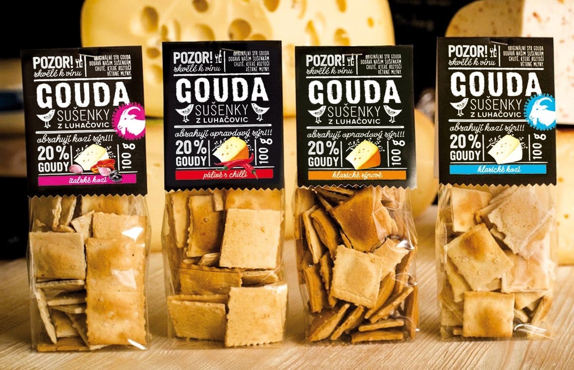 Gouda sušenky z Luhačovic