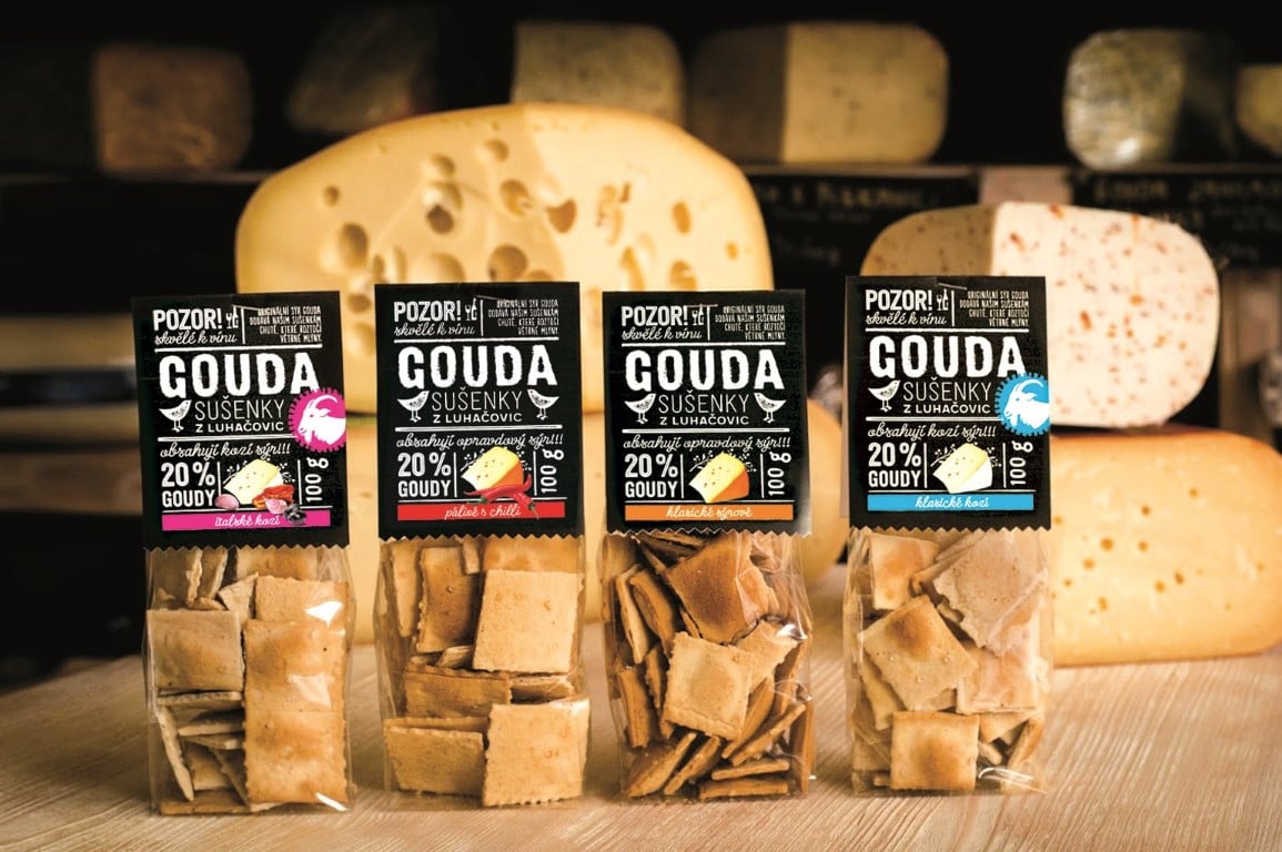 Gouda sušenky z Luhačovic