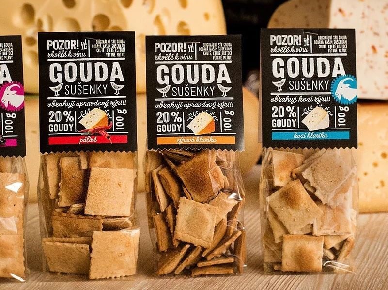 Gouda sušenky z Luhačovic