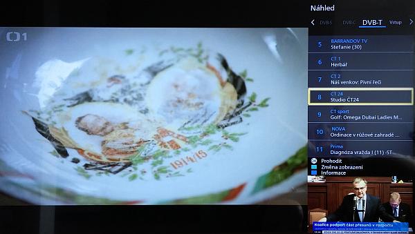 Panasonic TX-55AS750E - tunery - dualni zobrazeni