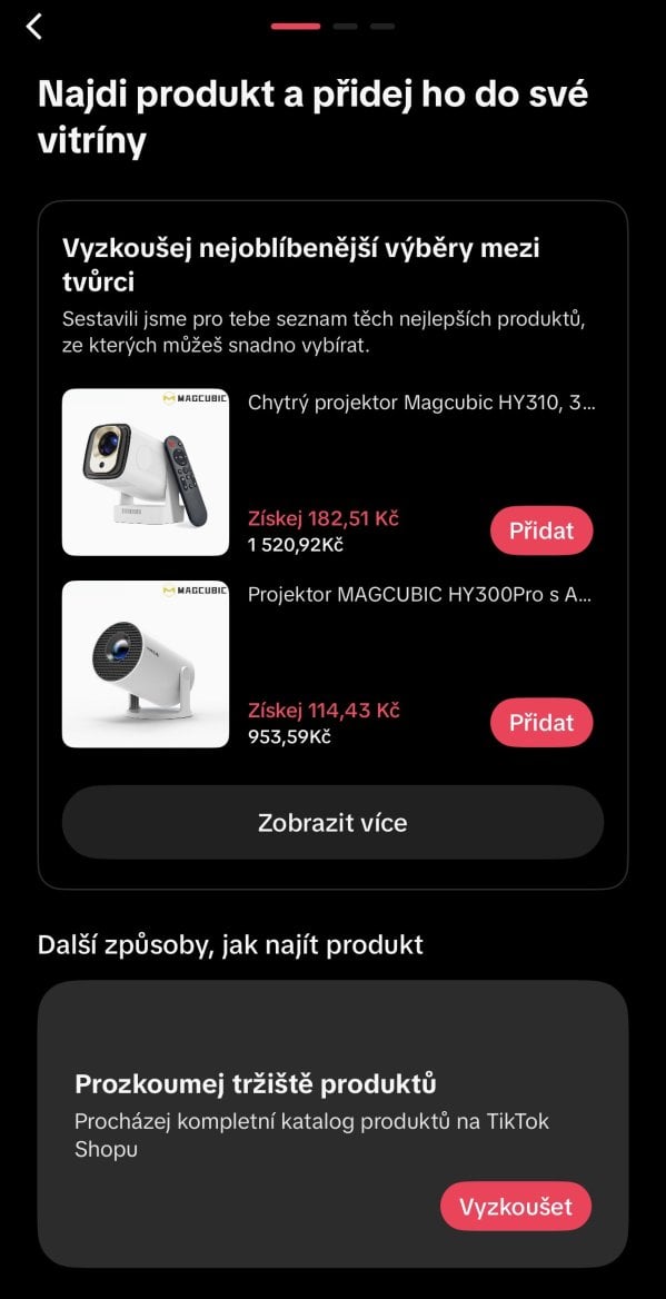 TikTok spustil v ČR Partnerský program pro svůj shop