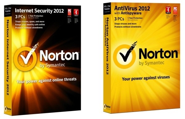 Norton Internet Security 2012 a AntiVirus 2012