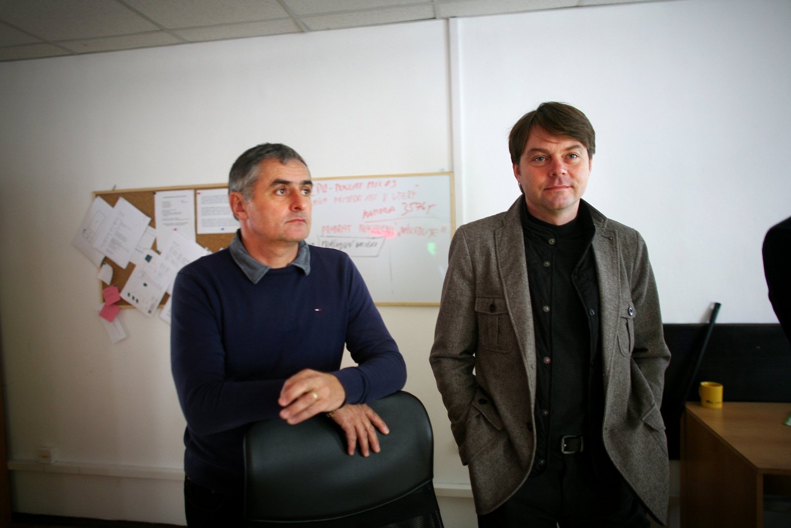 Vedení Východočeské televize V1