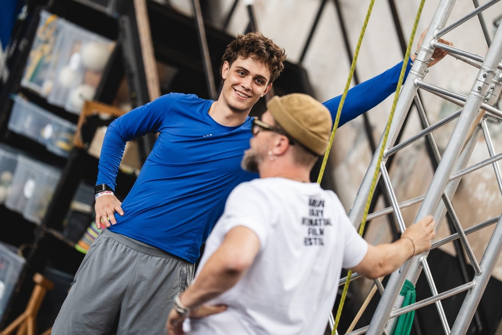 Zkoušky Cirku La Putyka na představení St.art