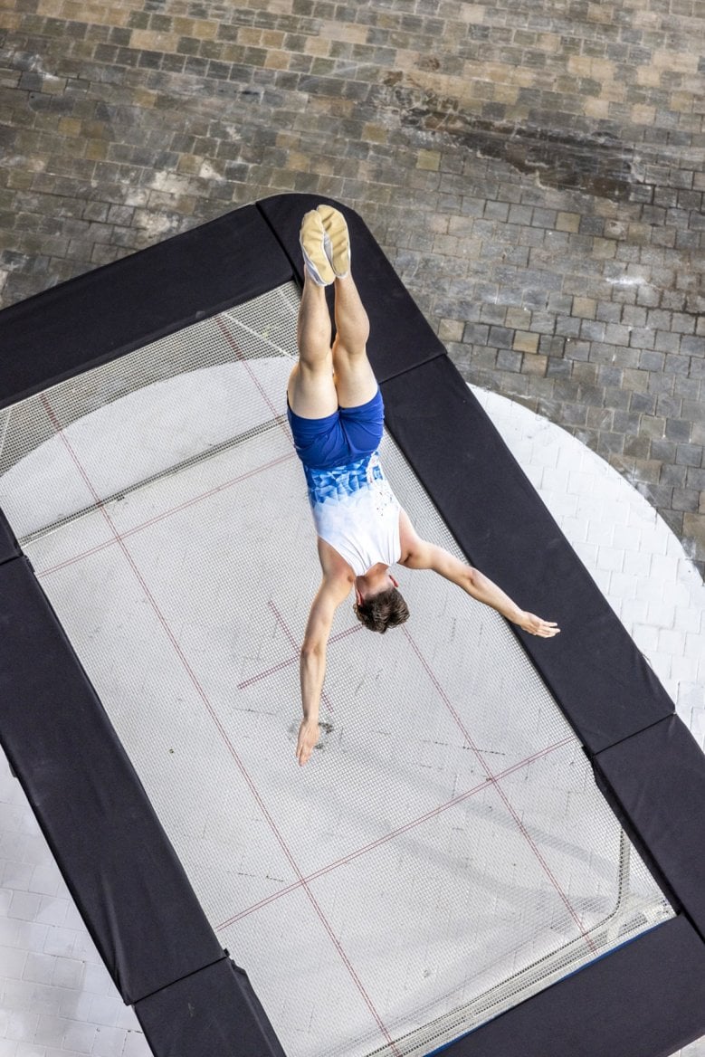 Zkoušky Cirku La Putyka na představení St.art