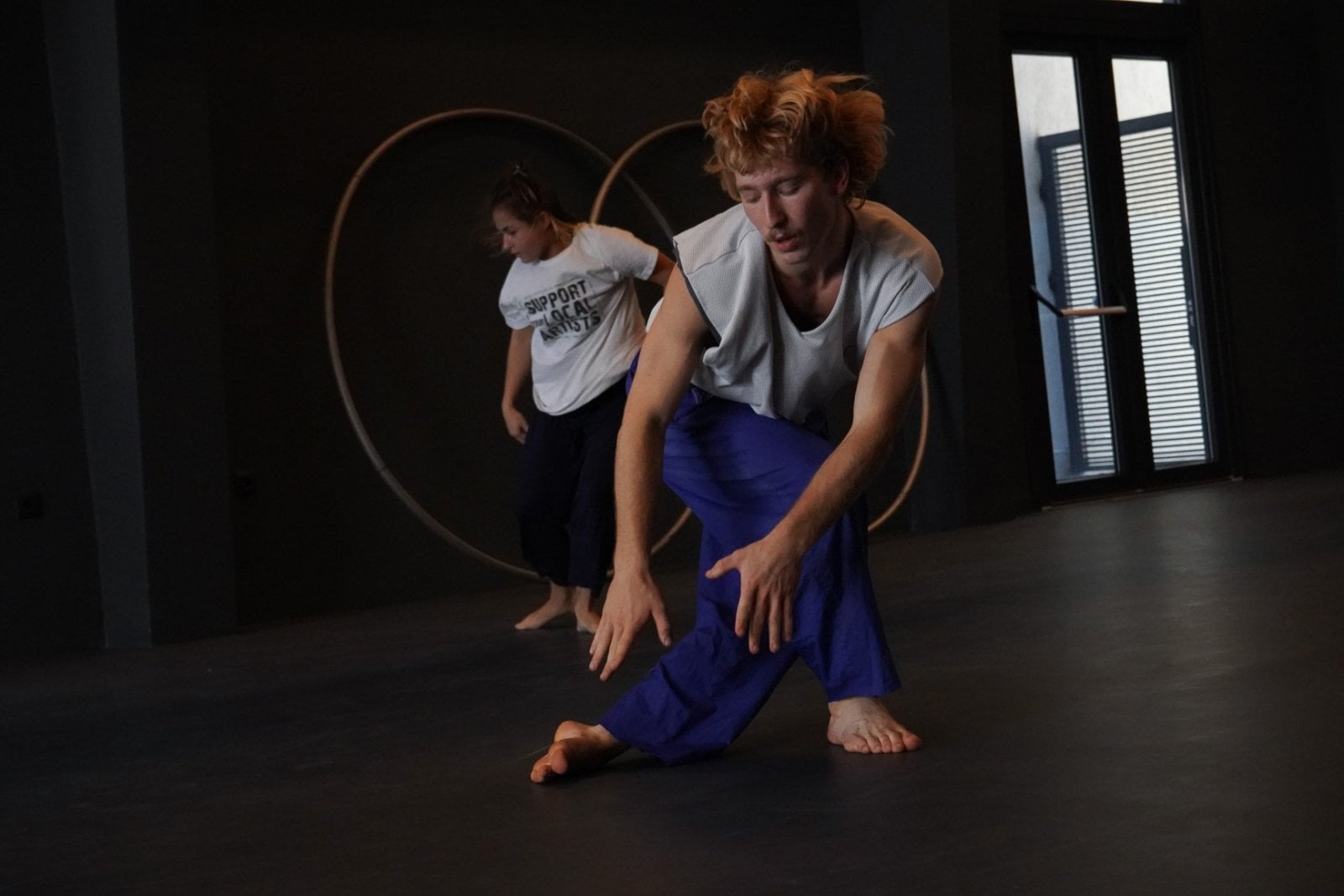 Zkoušky Cirku La Putyka na představení St.art