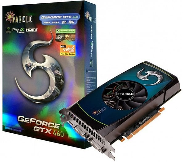 Referenční Sparkle GeForce GTX 460