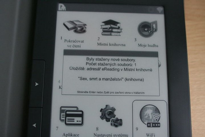 Čtečka eReading Second Edition