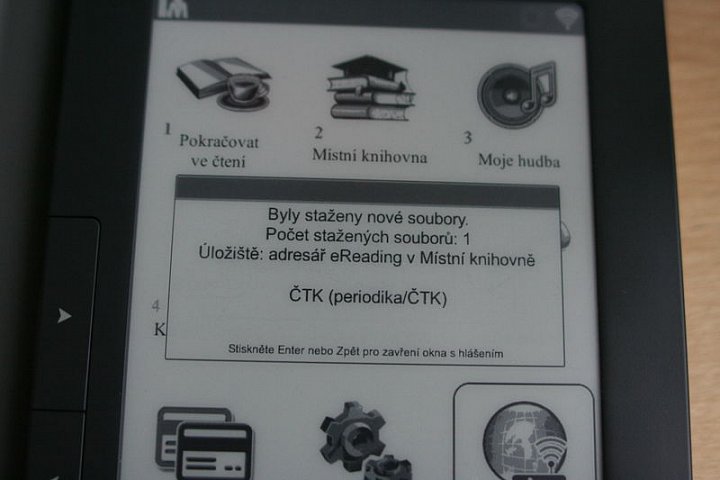 Čtečka eReading Second Edition