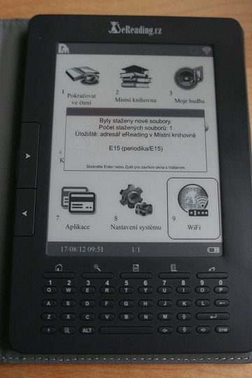 Čtečka eReading Second Edition