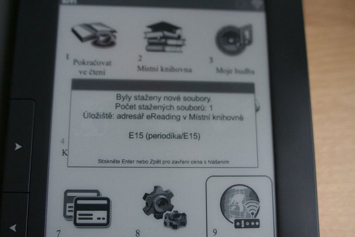 Čtečka eReading Second Edition