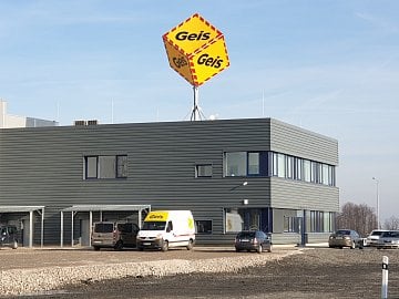 Logistické cetrum Geis v Bravanticích na Novojičínku. (15. 1. 2020)