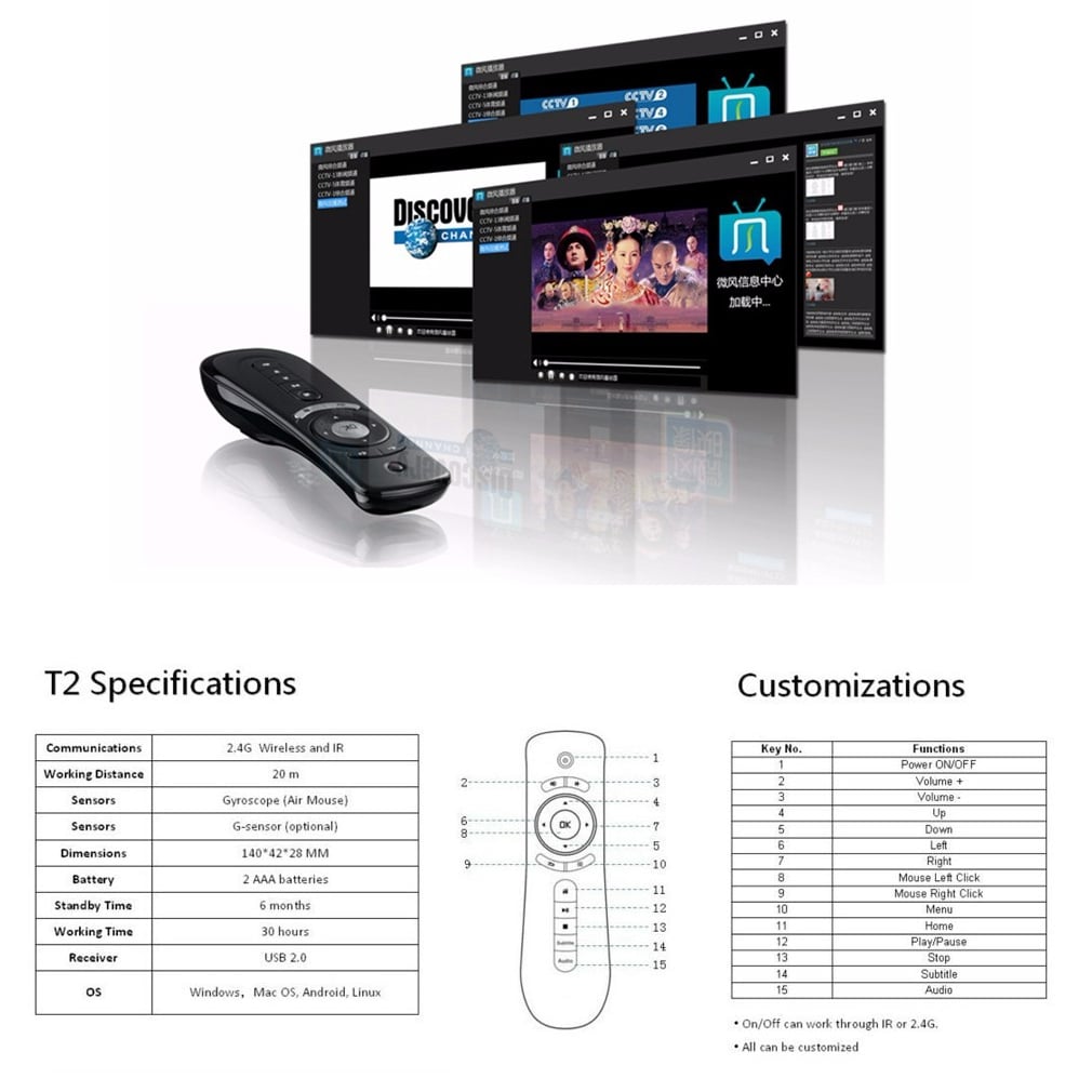 T2 Fly Air Mouse