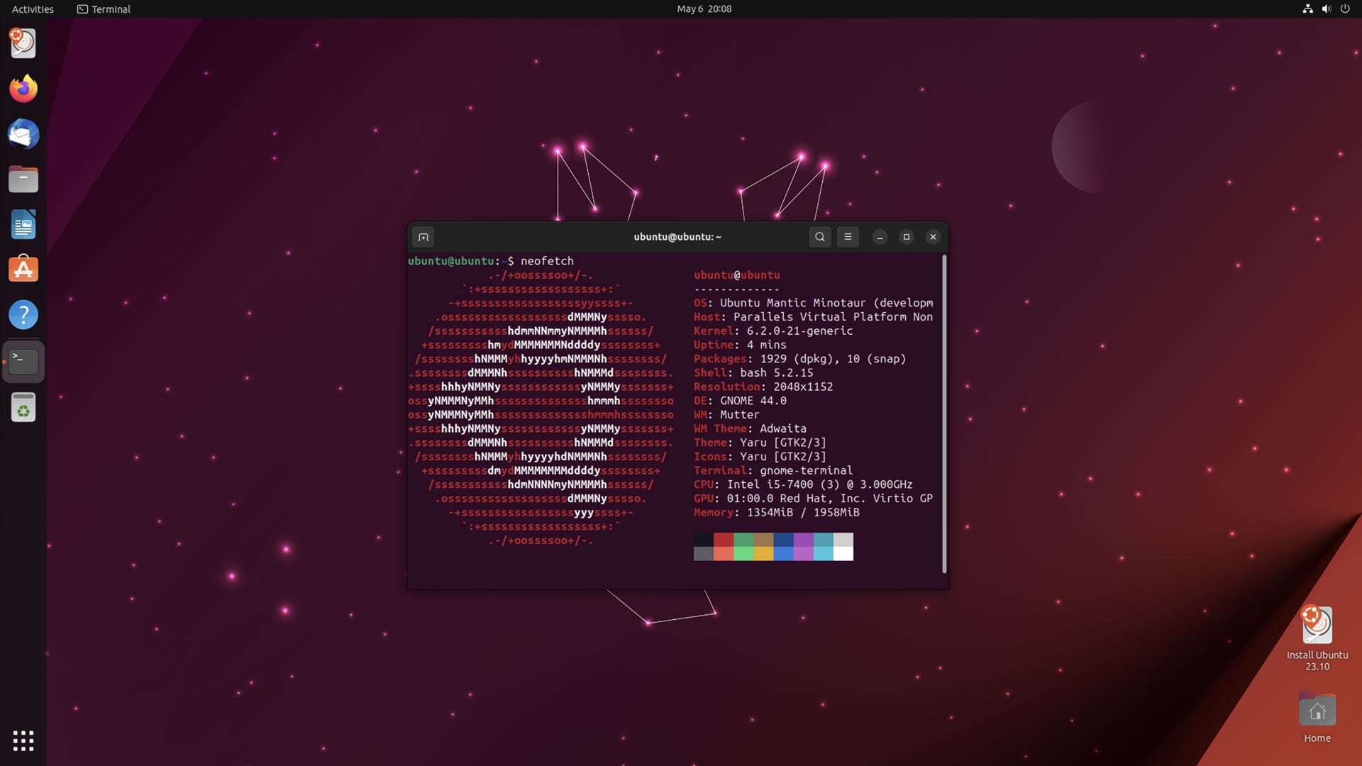 Ubuntu 23.10