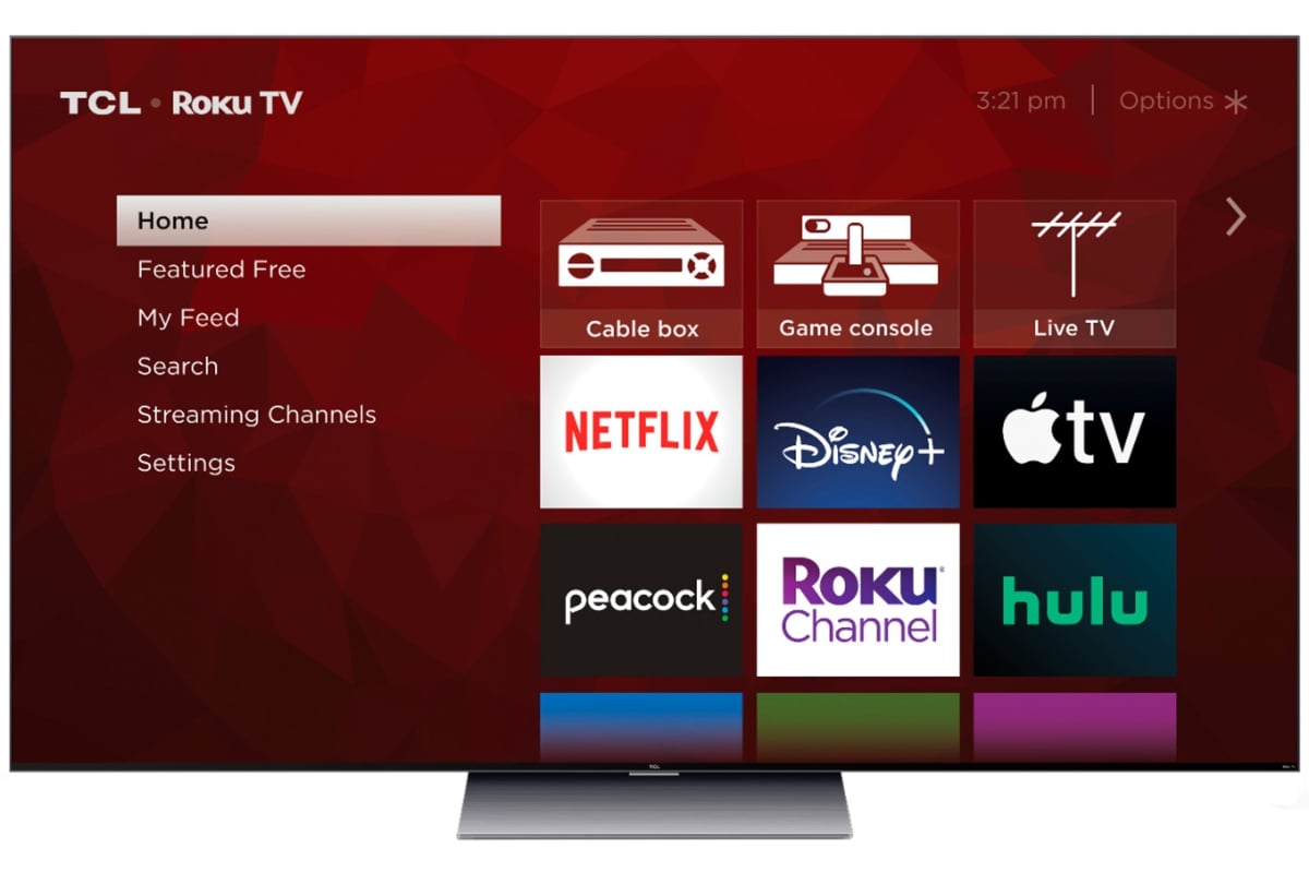 8K Mini-LED TV TCL s Roku OS