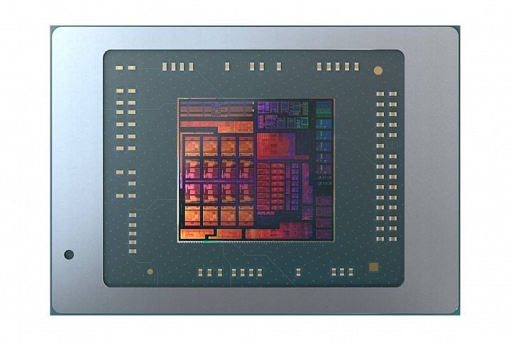 Procesor AMD Ryzen 5000 pro notebooky APU Cezanne v pouzdru BGA 1600 07