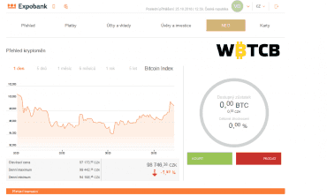 Nyní máme možnost nakupovat a prodávat bitcoiny.