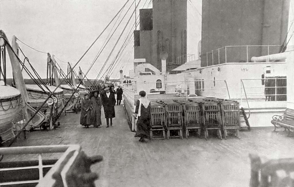 Titanic - promenáda