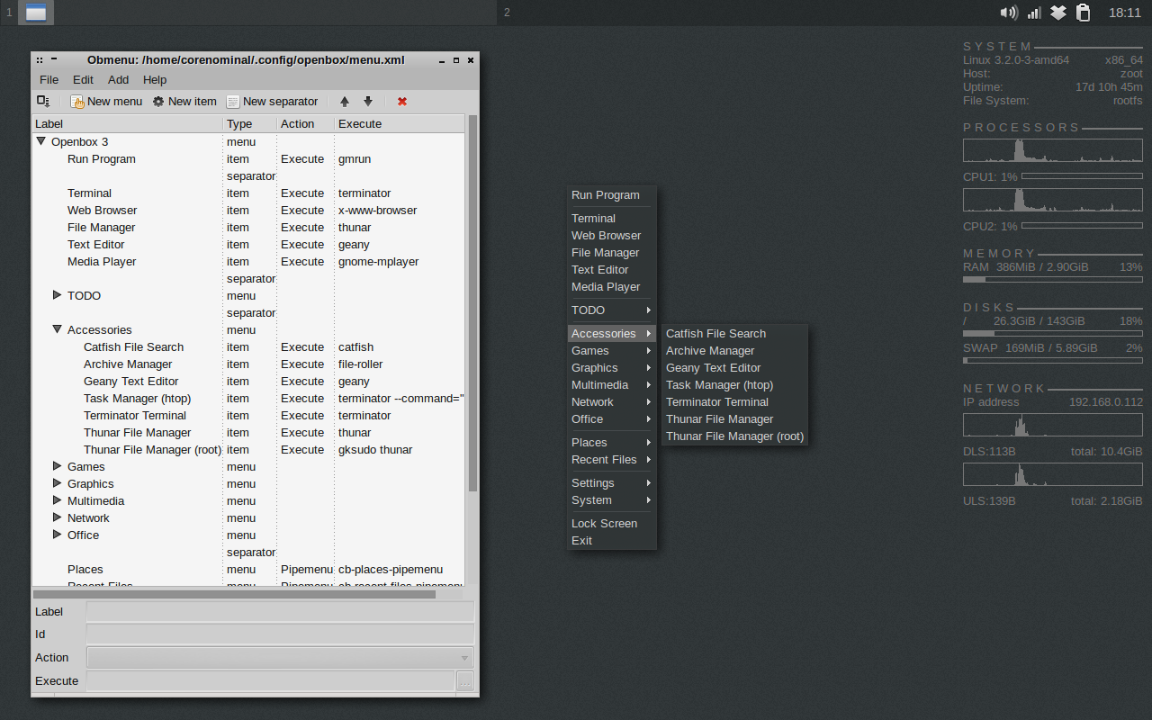 CrunchBang 11 Waldorf