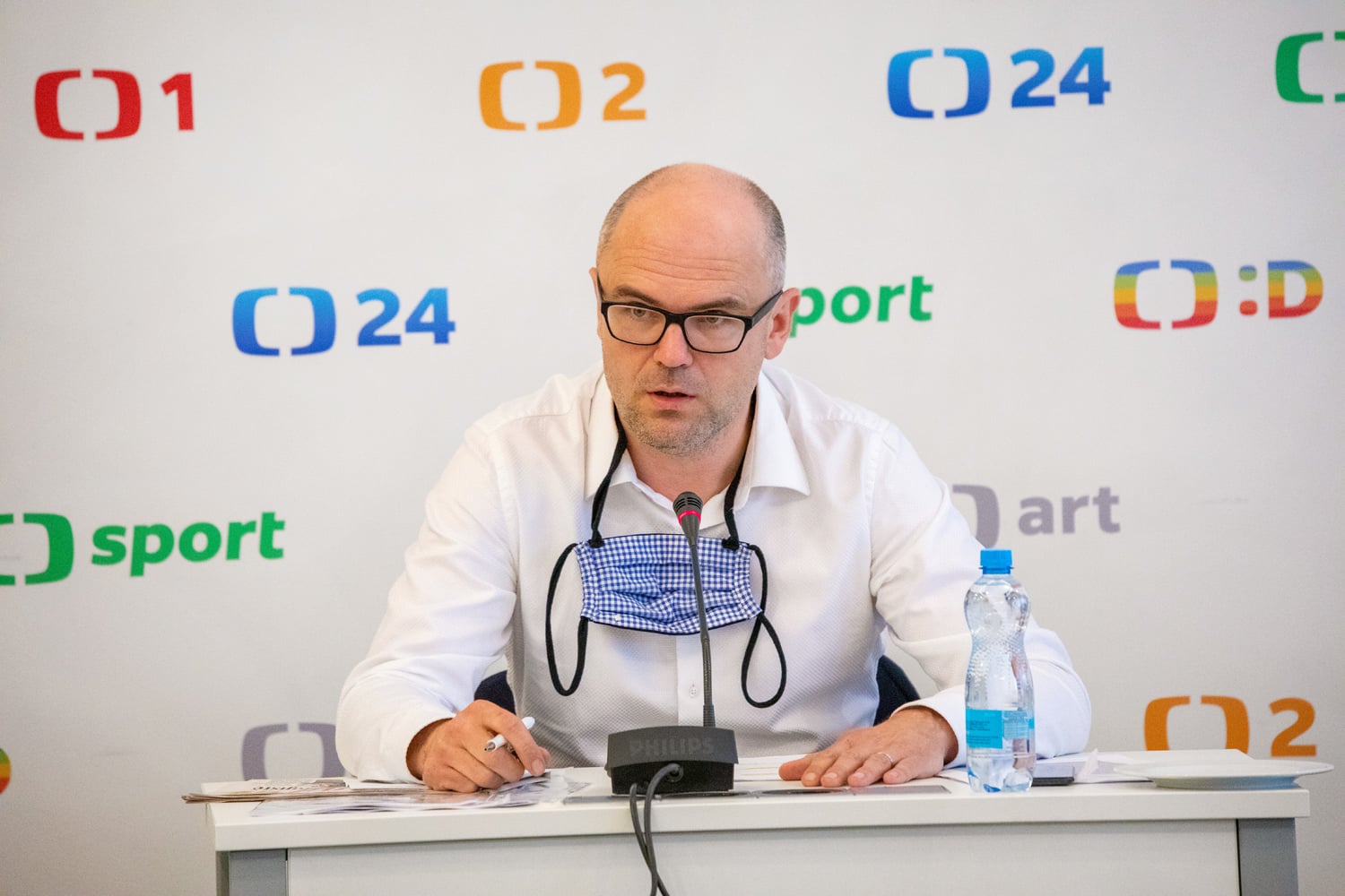 Novinář Jaroslav Dědič, místopředseda Rady České televize.