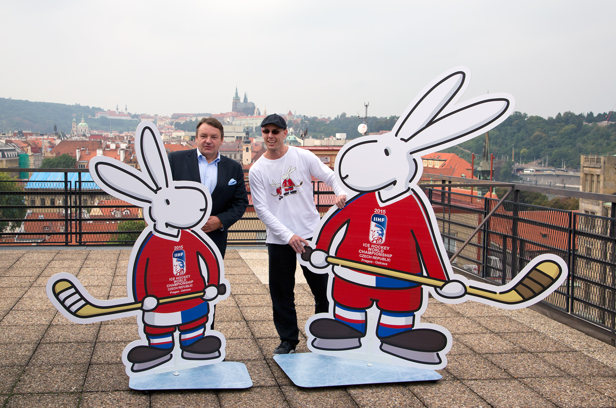 Tisková konference Českého svazu ledního hokeje a České televize