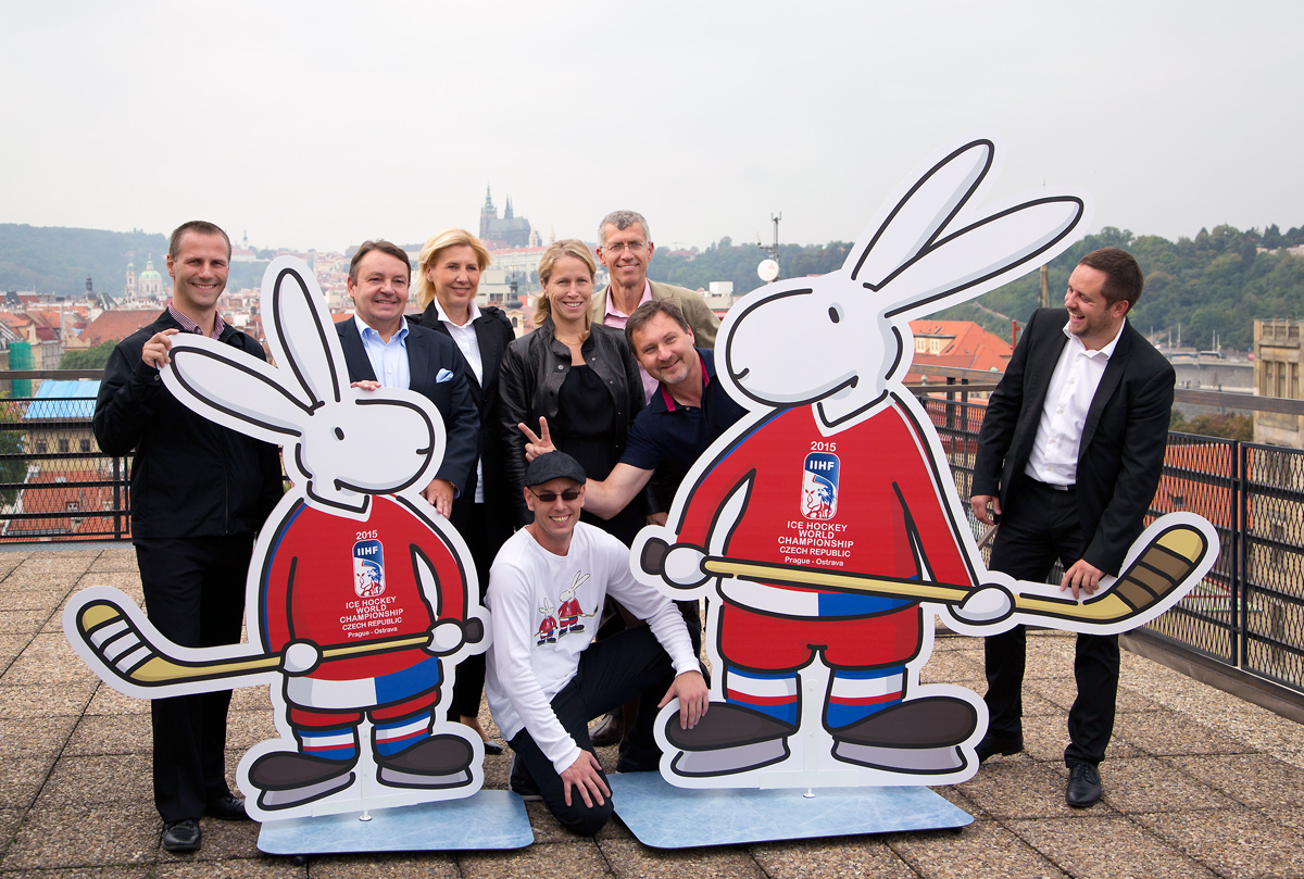 Tisková konference Českého svazu ledního hokeje a České televize