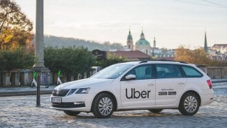 Uber car