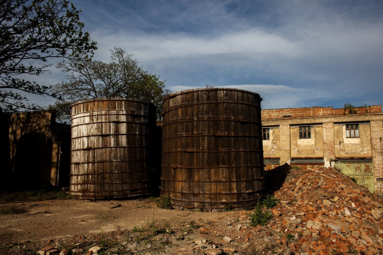 Historické fotky Lihovaru Smíchov