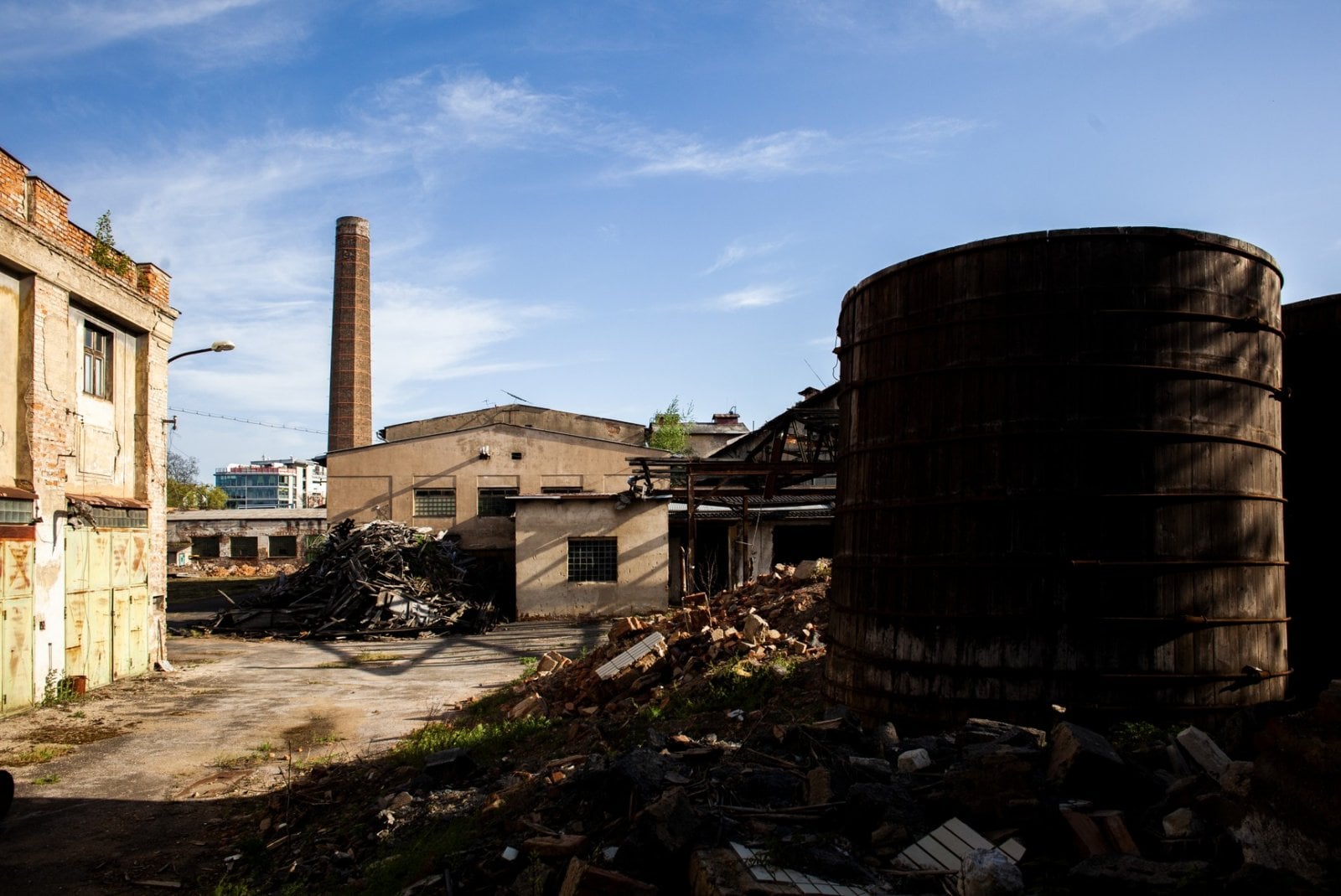 Historické fotky Lihovaru Smíchov