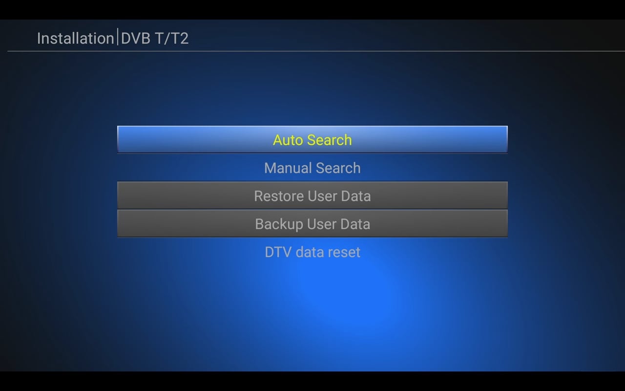 Podsekce DVB-T2