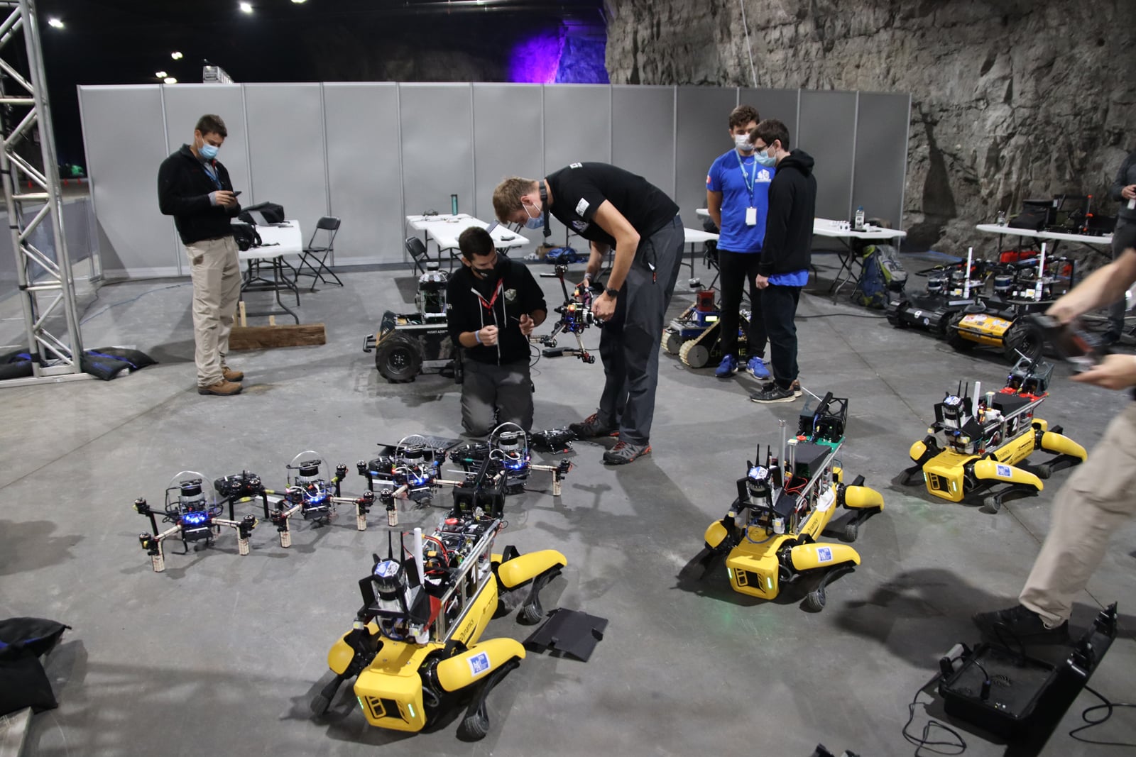 ČVUT na DARPA Subterranean Challenge 2021