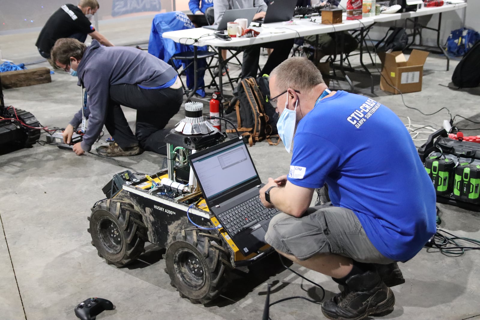 ČVUT na DARPA Subterranean Challenge 2021