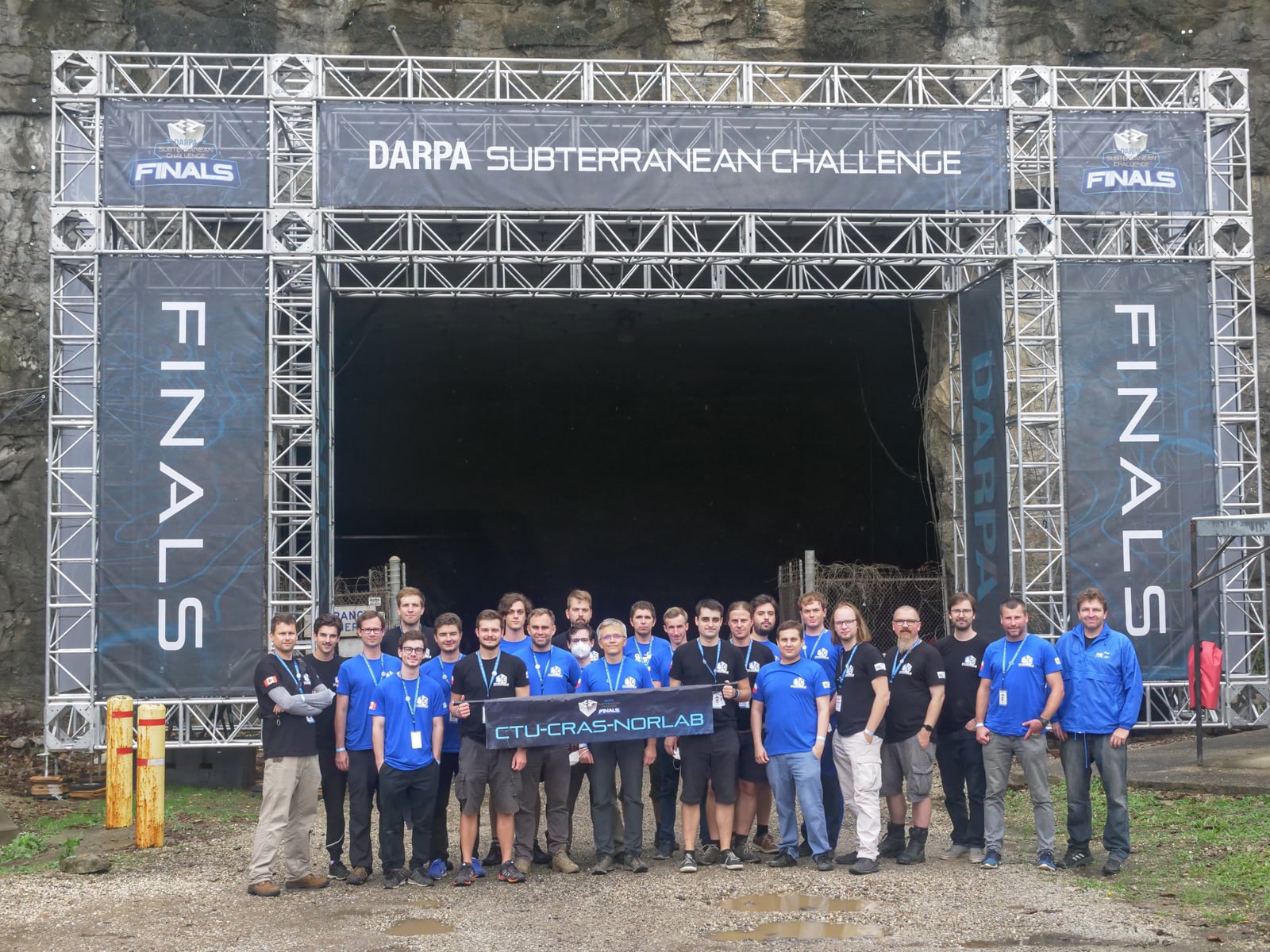 ČVUT na DARPA Subterranean Challenge 2021