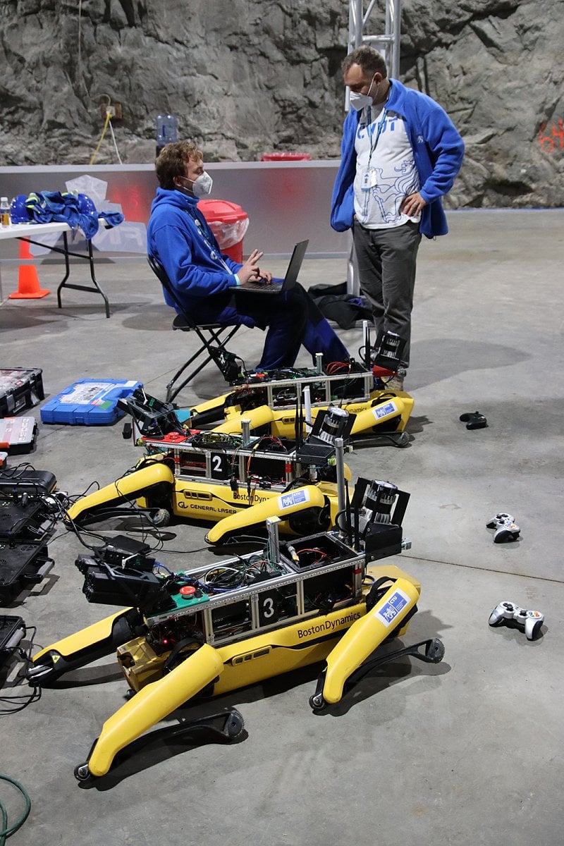 ČVUT na DARPA Subterranean Challenge 2021
