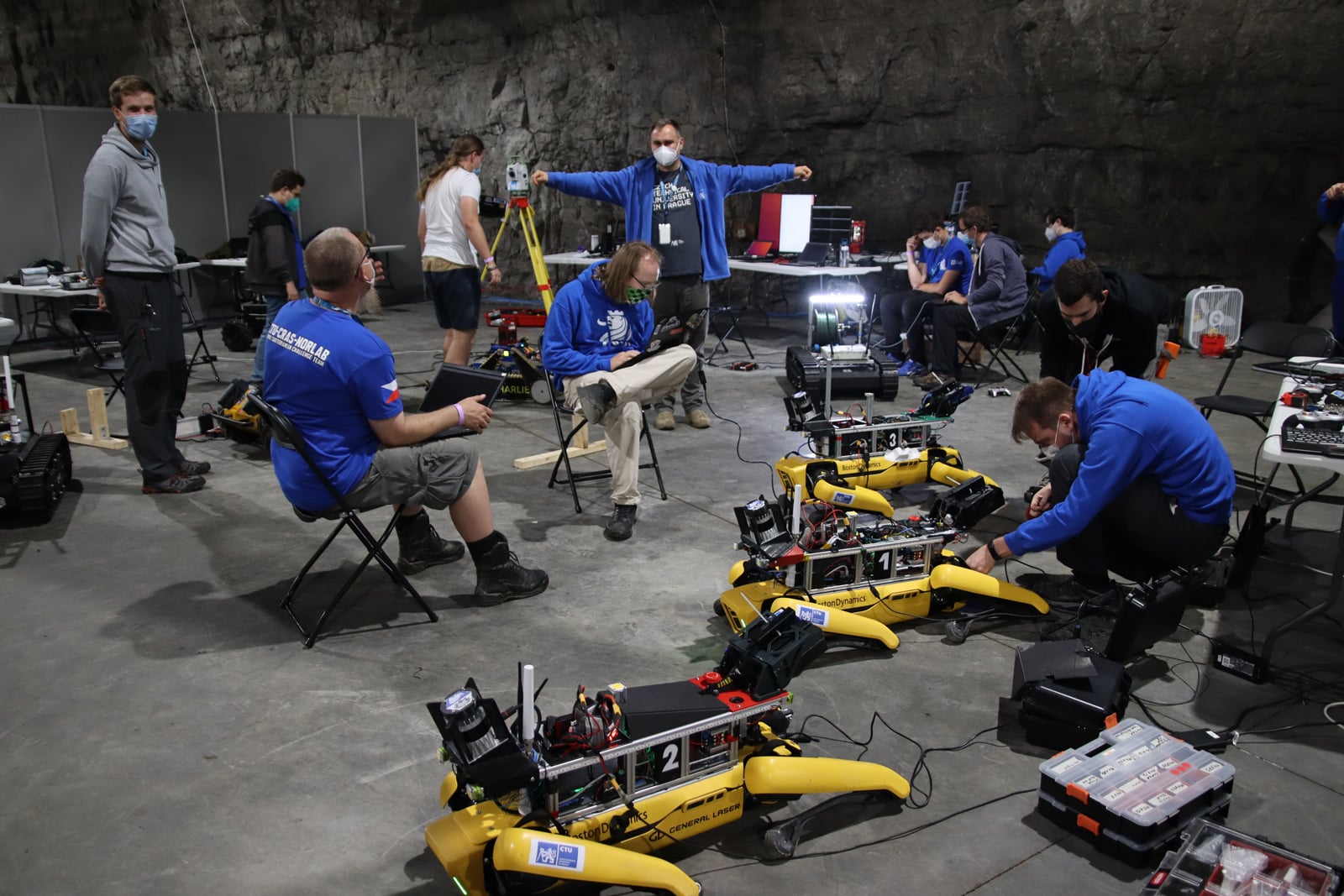 ČVUT na DARPA Subterranean Challenge 2021