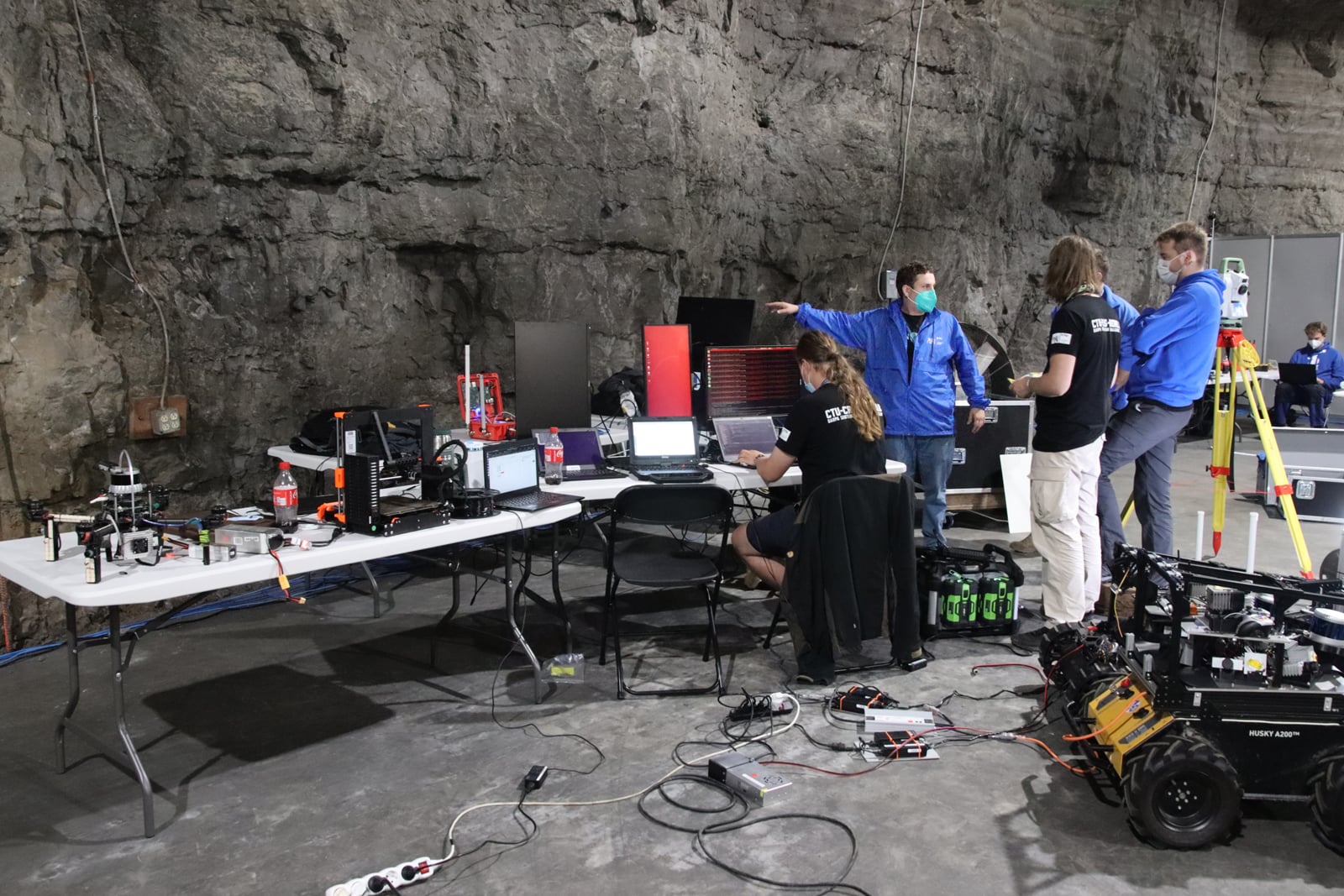 ČVUT na DARPA Subterranean Challenge 2021