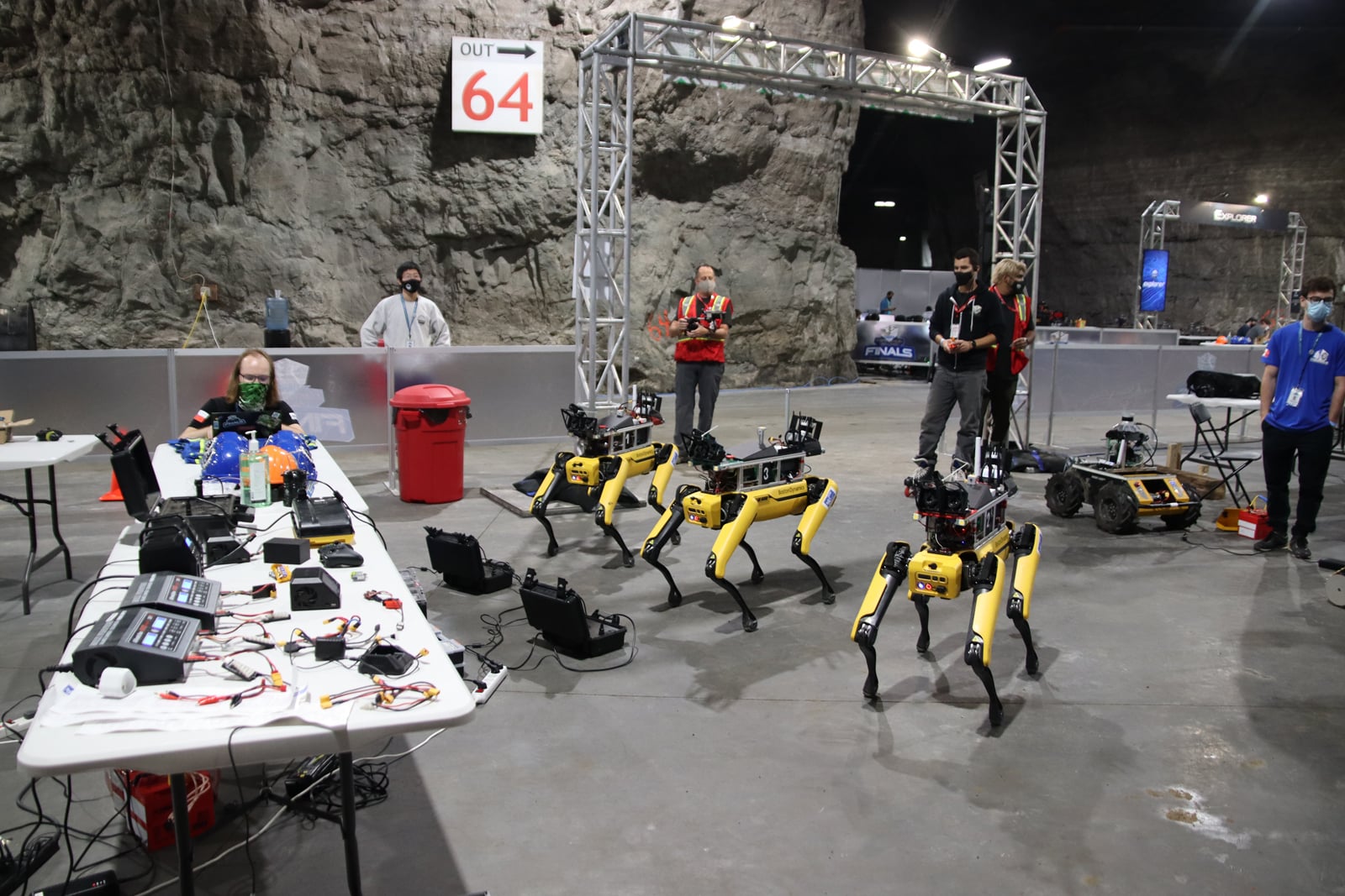 ČVUT na DARPA Subterranean Challenge 2021