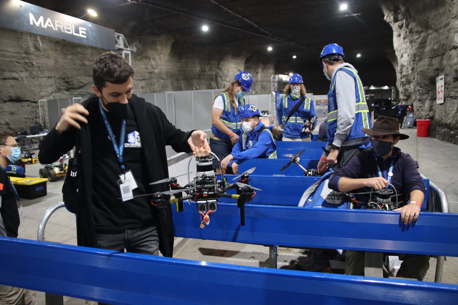 ČVUT na DARPA Subterranean Challenge 2021