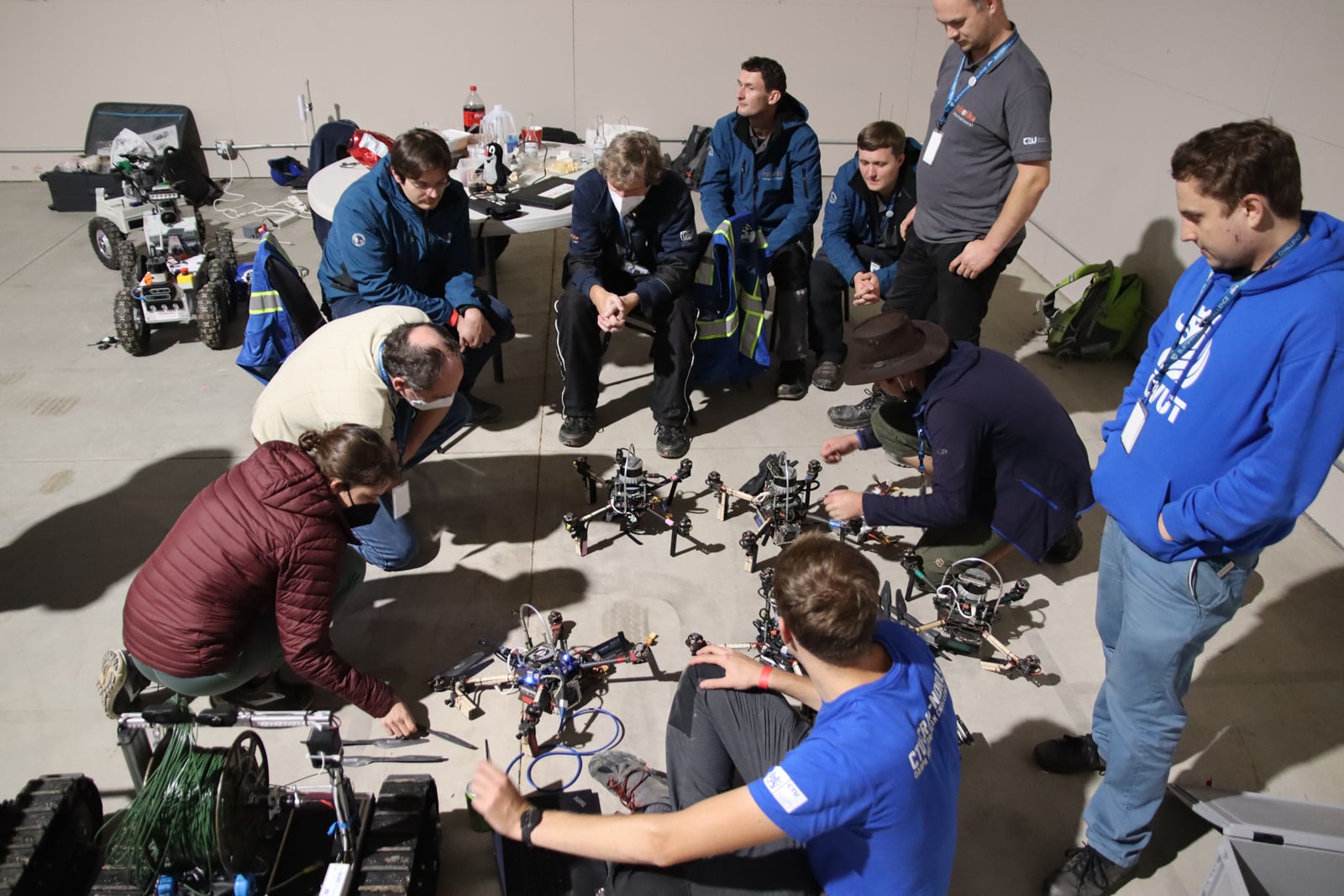 ČVUT na DARPA Subterranean Challenge 2021