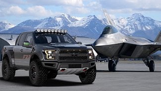 Náhledový obrázek - Ford F-22 Raptor: Chcete F-150 Raptor křížený se stíhačkou Lockheed Martin?