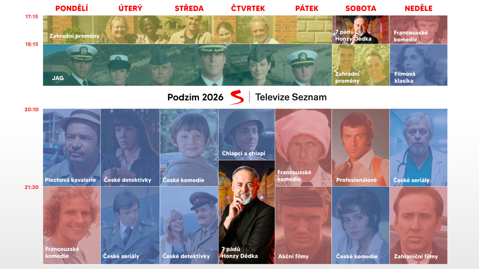 Programové schéma Televize Seznam, podzim 2026