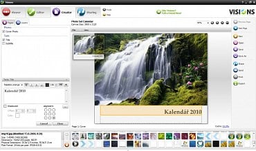 <p>V záložce Creator můžete vytvořit třeba zajímavý kalendář</p>