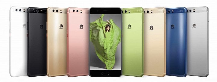 Huawei P10 ve všech barvách